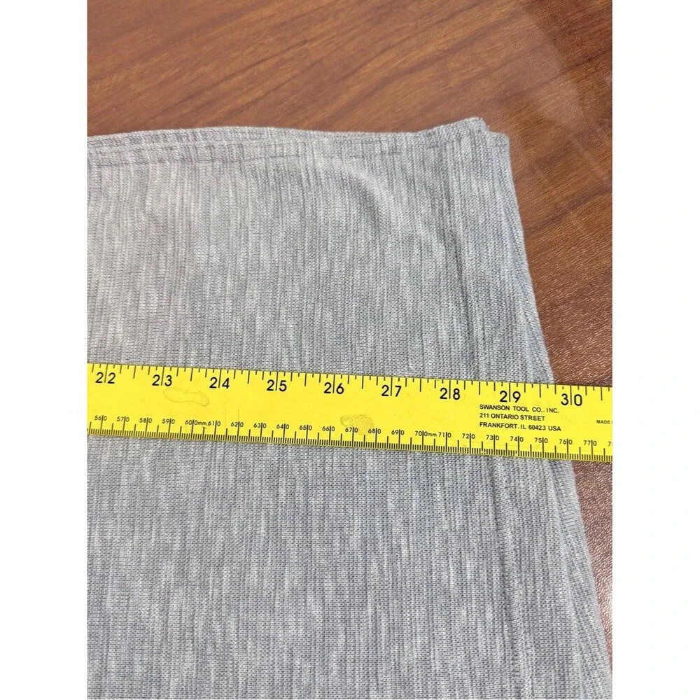 J. Crew Vintage Fleece Funnel Neck Tunic Grey M